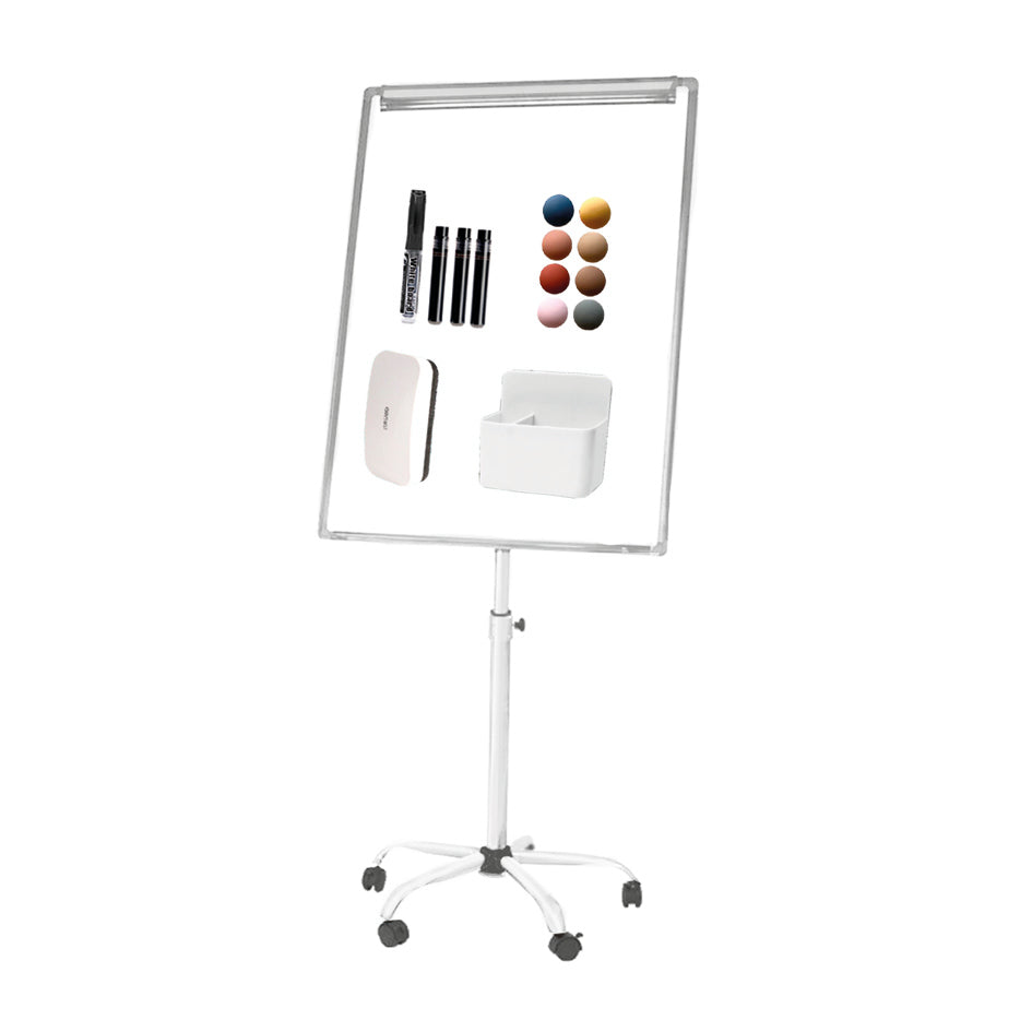 Whiteboard med hjul