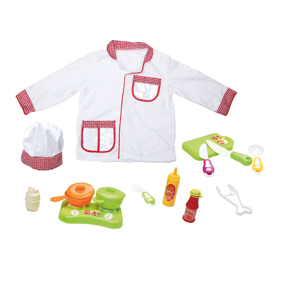 Kostyme kokk (14 deler)
