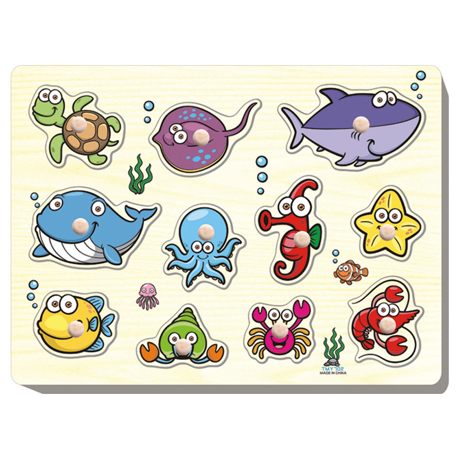 Knottepuslespill i tre