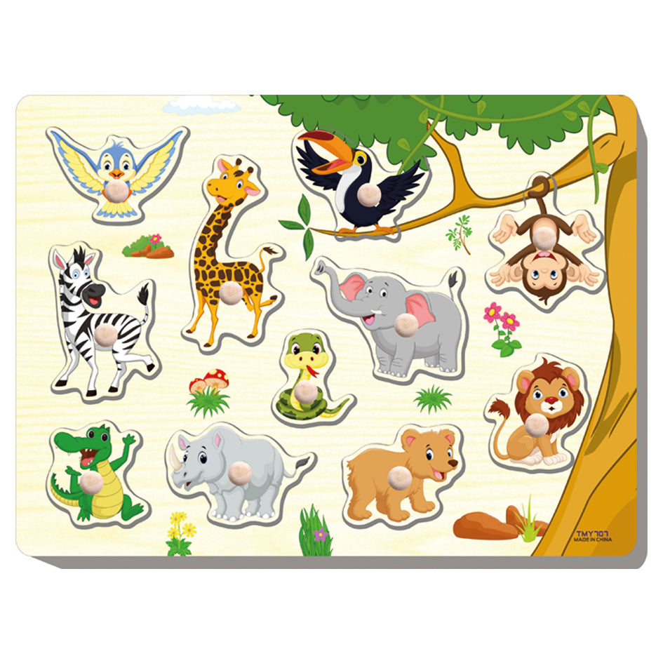 Knottepuslespill i tre