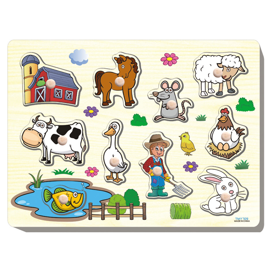 Knottepuslespill i tre