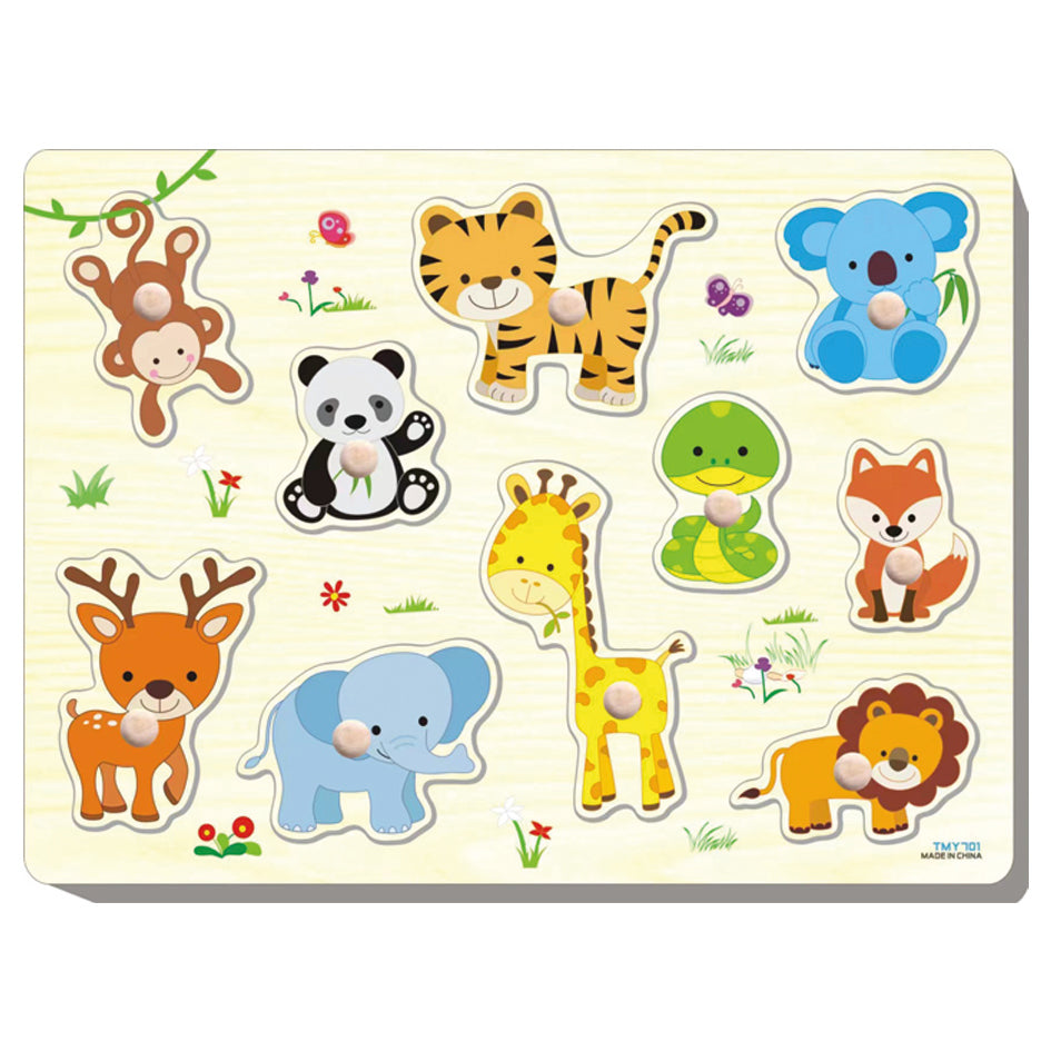 Knottepuslespill i tre