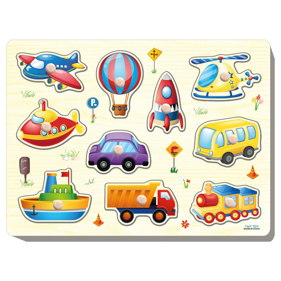 Knottepuslespill i tre