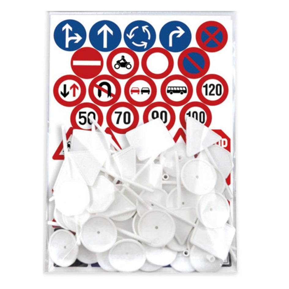 Klistremerker veiskilt