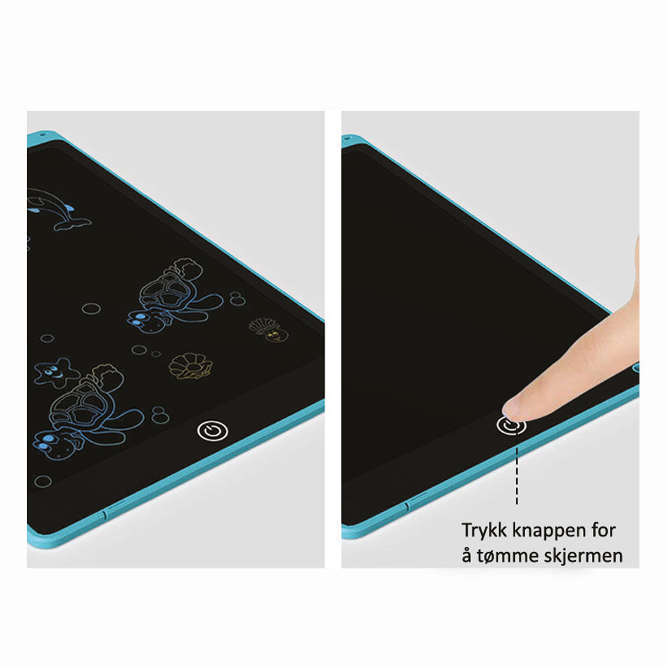 Elektronisk tegnebrett, multicolour (12”LCD)