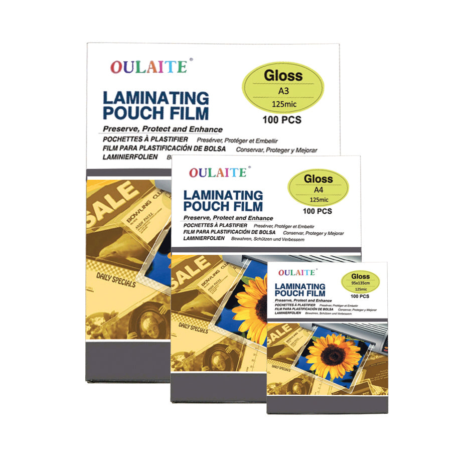 Lamineringsark A4, 100 ark