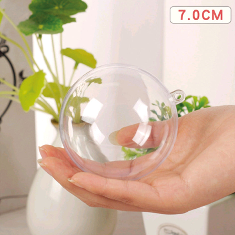 Akrylkuler, 10 stk, 7cm